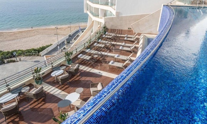 Santiago Hotel | Sesimbra Oceanfront Hotel | Ocean View Deluxe | Balcony | Pools | Free Breakfast