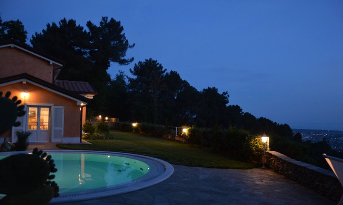 Strettoia Casa | Elegante lamentable Casa en Montebello vistas panorámicas al mar de Forte dei Marmi