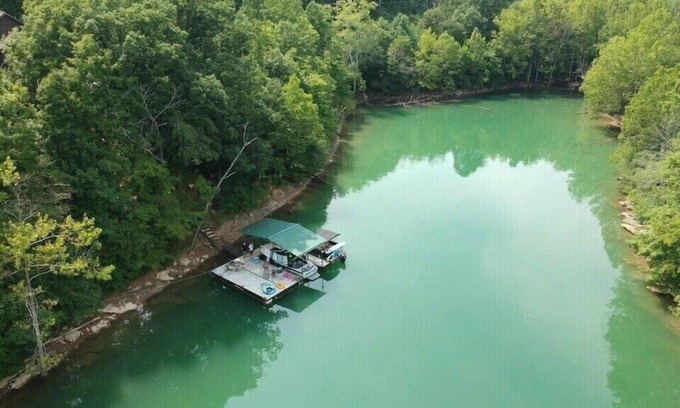 Flat Hollow Marina Cabina | El paraíso del kayakista 'Shady Grove', muelle privado y natación segura, suave pendiente