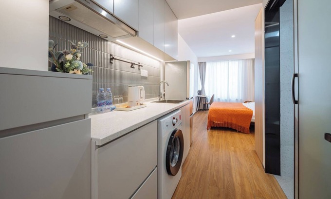 Jing'an Apartamento | Shanghai Ketangjian Apartment Hotel