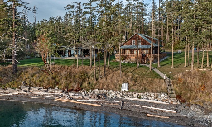 Friday Harbor Casa | PLAYA PRIVADA EN EL LADO OCCIDENTAL DE LA ISLA DE SAN JUAN !! PLAYA ABIERTA