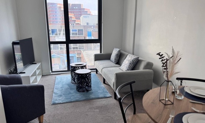 Sheffield City Centre Apartamento | Sheffield Centre - Modern 1BR Apartment - Sleeps 3