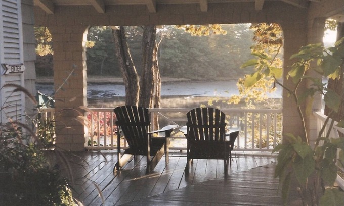 Kennebunk Casa | Bufflehead Cove. Una propiedad muy privada, serena, junto al agua