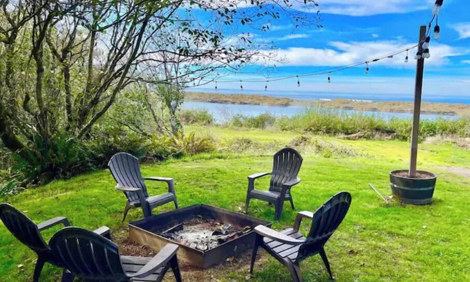 McKinleyville Cabaña | Shore Acres Ocean View Cabin and Retreat Space
