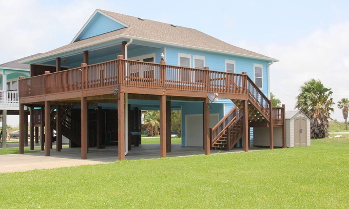Galveston Casa | Shore Fun! 3/2 Beachhouse, Holiday Beach Subdivision, ¡Cerca de todo!