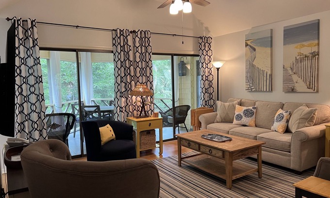 Kiawah Island Villa | Short, pleasant walk to the beach! Two bedrooms, two baths. Dogs OK.