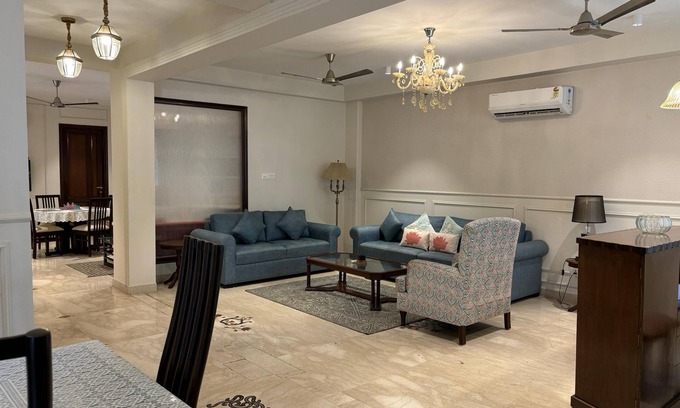 Green Park Apartamento | Short Stay 3BHK en Green Park con LIFT