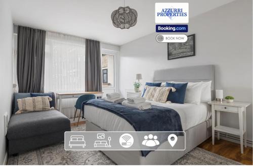 Hoxton Apartamento | Short Stays at Juliet House By Azzurri Properties Short Lets & Serviced Accommodation Hoxton With WiFi