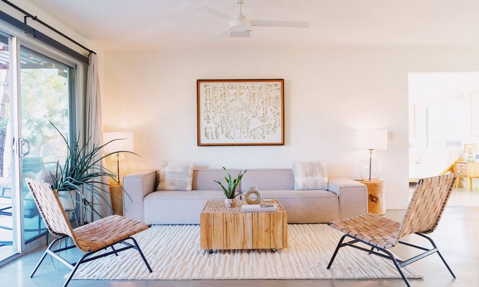 Joshua Tree Highlands Casa | Sienna Sky House - 5 min from Joshua Tree Park Entrance + Hot Tub + Views!