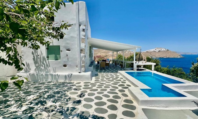 Astypalaia Casa | Siesta Villas, Sleeps 4, Pool, Near Tzanaki Beach