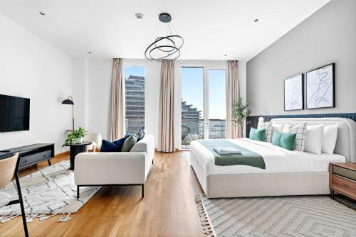 Al Bandar Apartamento | Silkhaus cozy Studio at Al Bandar Marina with gym