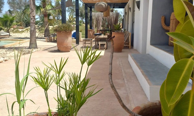 Essaouira Villa | Villa ideal para una estancia en familia o con amigos. Piscina, hammam