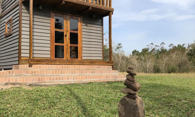 Praia Grande Chalet De Esquí | Silver Coin é uma tiny house única e com vista para os cânions.
