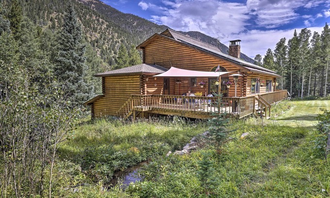 Silver Plume Casa | Silver Plume Mountain Haven with Views & Deck!