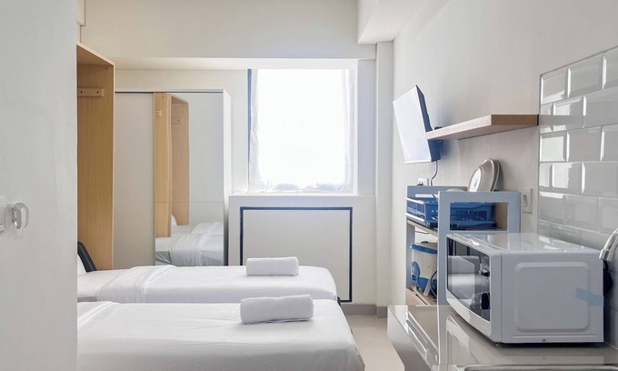 Makassar Apartamento | Simply Designed Studio (No Kitchen) At Bandaraya - Tallasa City Makassar Apartment