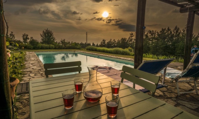 Castellina in Chianti Villa | Villa de un nivel, posición panorámica, piscina privada de 6x16m, hidromasaje y spa