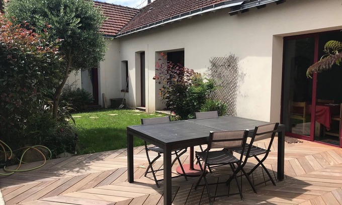 Saint-Brevin-les-Pins Casa | Single storey house with garden, walking distance to shops and beaches