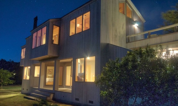 Sea Ranch Casa | Sited in the Meadow Approx 100 Yds off the Ocean Front with Unblockable Views