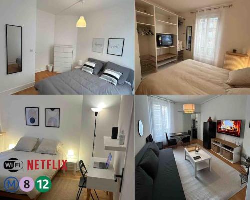 Issy-les-Moulineaux Apartamento | Situé à 7 min à pied de Paris Porte de Versailles et Métro