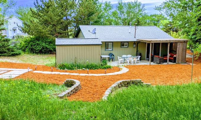 Mears Cabaña | Lake Michigan Cottage en Silver Lake Dunes