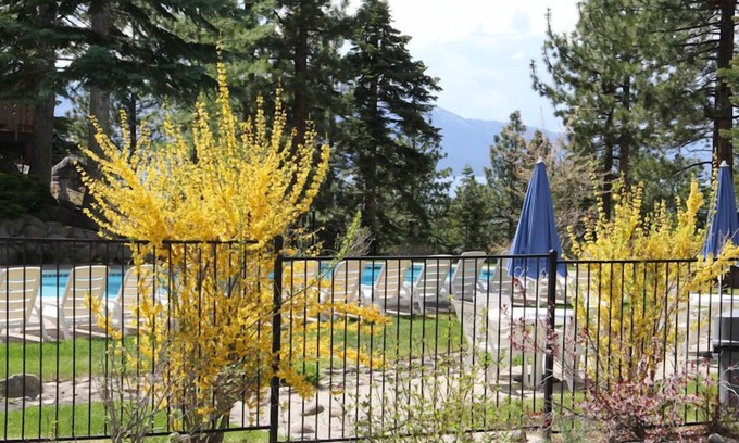 Tahoe Tyrol Chalet De Esquí | Impresionante Chalet 2 hab, 2 baños + Loft, y WIFI ~ W / Pool & Spa Comunidad + barbacoa