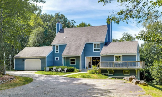 Campton Casa | Ski, Hike & Game: White Mountains Family Retreat