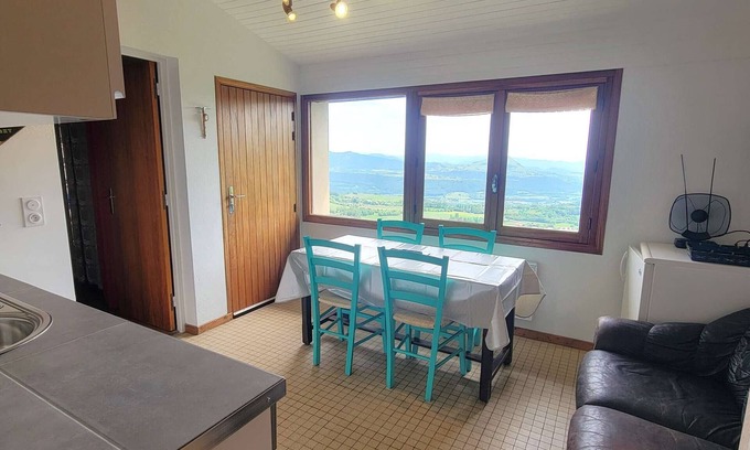Saint-Michel-de-Chaillol Apartamento | Apartamento 4 personas - 2 habitaciones - Balcón Sur - A pie de pistas de esquí - Mascotas permitidas