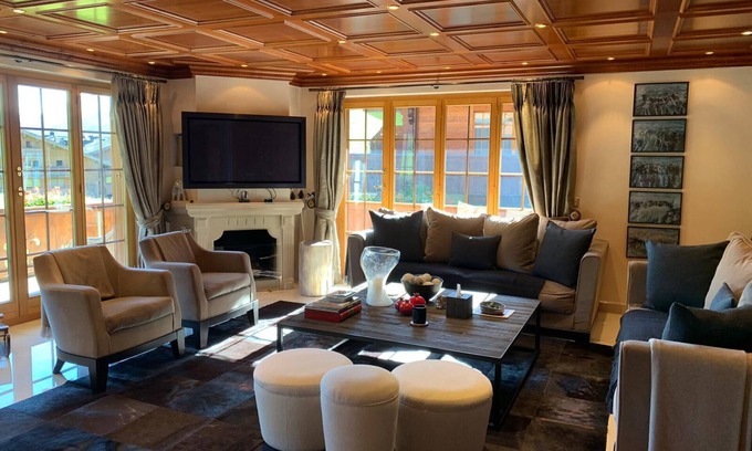 Saanenmoeser Chalet De Esquí | Ski In Luxury Chalet For Unforgettable Stay