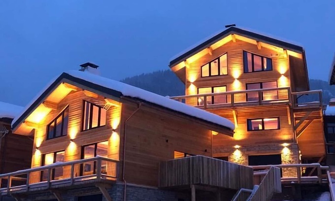 Bellentre Chalet De Esquí | SKI IN SKI OUT PARADISKI LA PLAGNE LES COCHES TOP OF THE RANGE CHALET