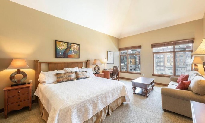 Park City Casa | Ski In Ski Out Conde Nast and Forbes Award Winner Hotel Room Pool Hot Tub Gym C415A