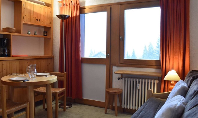 Meribel Apartamento | Estudio acogedor para 2 personas, a pie de pista en Méribel
