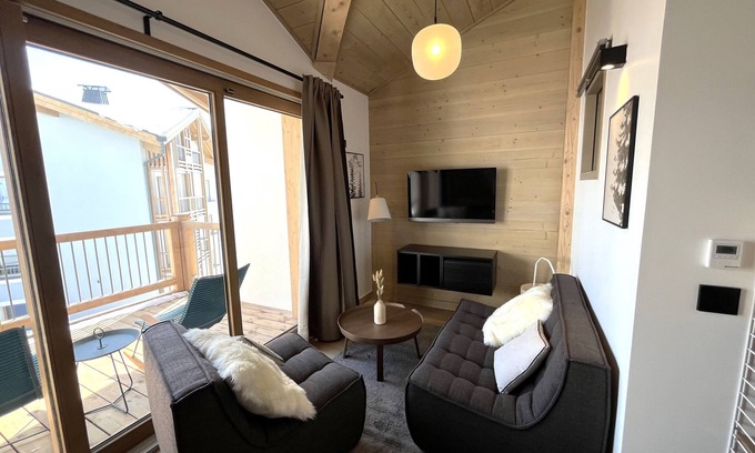 Bergers Condominio | Skis aux pieds | T2 cabine + accès piscine, sauna