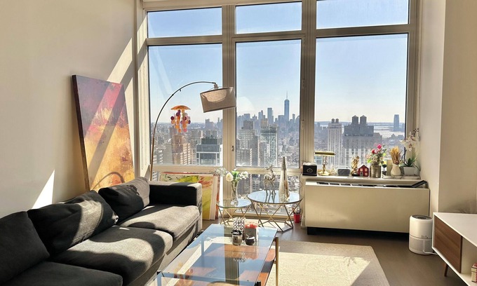 NoMad Apartamento | Sky-High Midtown One-Bedroom, Panoramic City Views