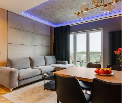 Baluty Apartamento | SKY Home- Wood Penthouse -Manufaktura, Parking, Klimatyzacja, Dostęp na Kod