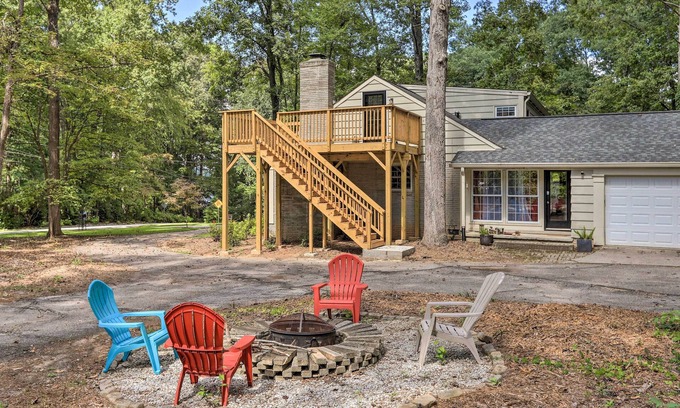Jonesboro Apartamento | 'Sky Terrace' Modern Apartment in Jonesboro!