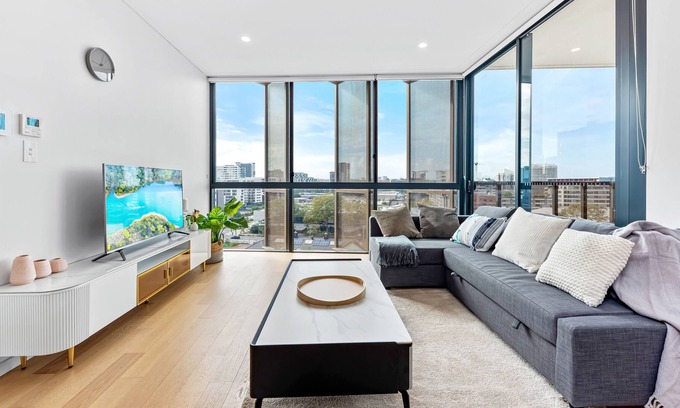 Zetland Apartamento | Sky View Near City 2 Bedroom Free P.@Green Square