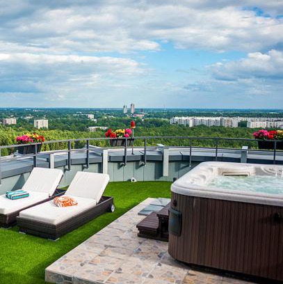 Imanta Apartamento | Skyhouse Riga Private Penthouse and SPA