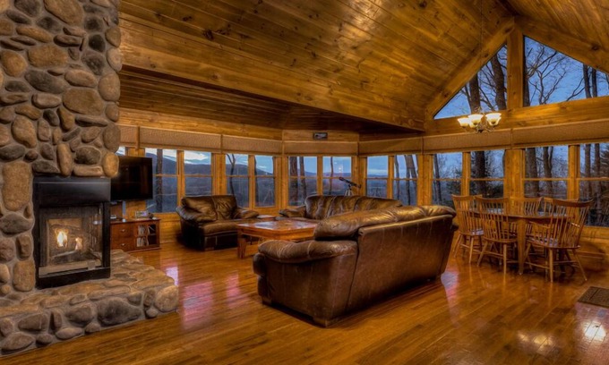 Blue Ridge Cabina | Skyline Lodge- Comunidad cerrada | Privado y pacífico | Camino pavimentado