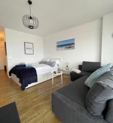 Antonsviertel Apartamento | Skyline Suite Augsburg-Stilvoll & zentral