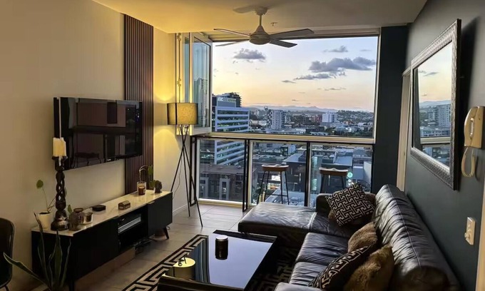Teneriffe Apartamento | Skyline views & Rooftop Pool in Trendy Newstead