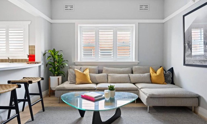 North Bondi Apartamento | 'Slate Serenade' A Cosy Bondi Beachside Getaway