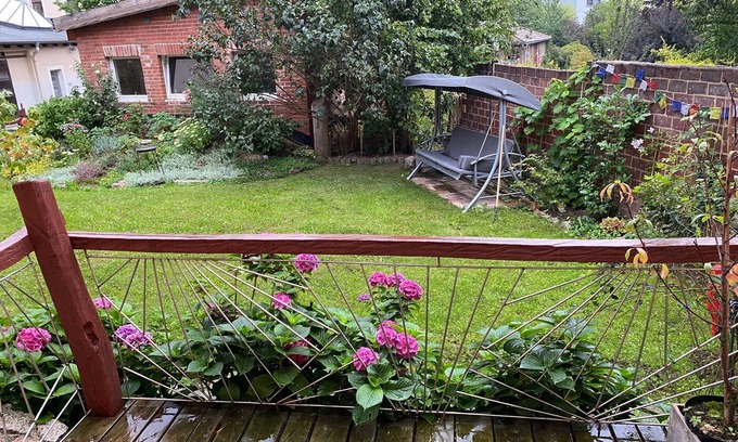 Nikolaivorstadt Apartamento | Sleeping with a garden in a historic old town house