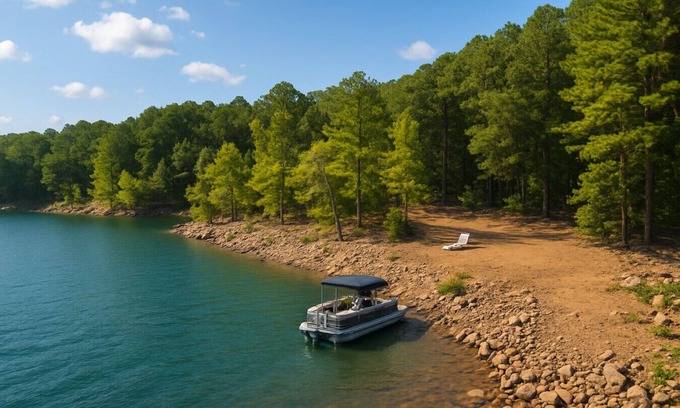 Shirley Casa | Sleeps 16! Lakefront- GameRoom - Dock - Fireplaces