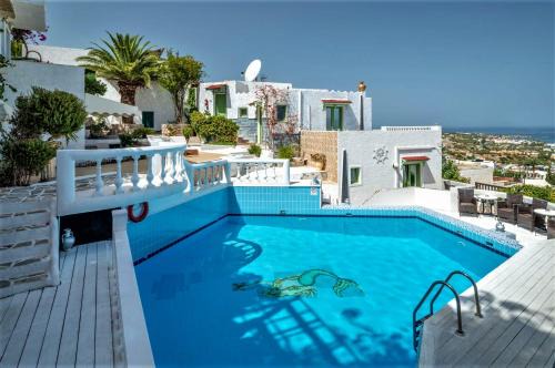 Piskopiano Apartamento | Sleeps 8 - Sea View - Apartment - Pool - Garden