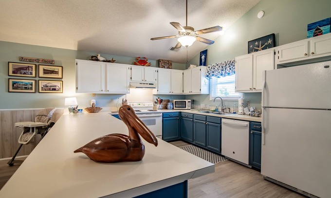 Pawleys Island Casa | Near Ocean PAWLEYS ISLAND Home SEMANA DE VERANO ABIERTA Apto para familias