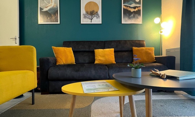 Touques Apartamento | Small 2P cocoon with swimming pool and private parking!
