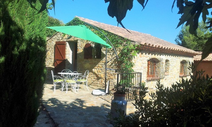 La Cadiere-d'Azur Cabaña | Pequeña casa de carácter con jardín en Provenza / Costa Azul a 6 km del mar.