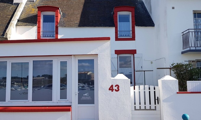 Treffiagat Casa | Pequeña casa de pescadores a 5 minutos a pie de las playas, frente al puerto de Guilvinec