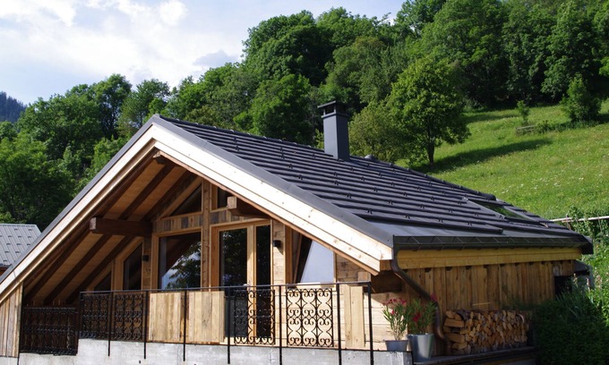 Bozel Apartamento | Pequeño chalet de madera vieja