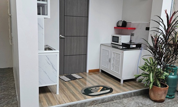San Sai Casa | Small separate 1 BR, air conditioned house with swimming pool.